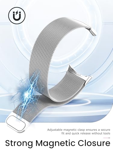 Correa para Google Pixel Watch 4 41mm Acero Inoxidable miniatura 3