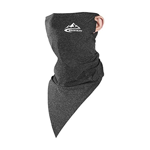 (エイエムエッチ)AMH ネックガード ネックカバー uv 冷感 スポーツ ランニング 釣り バイク メンズ レディース UPF50+ 紫外線対策 吸汗速乾 日焼け防止 耳かけ 夏 洗える (XT07_濃灰)