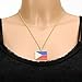 GOYMFKM Fashion Popular Map Of Philippines Necklace - Philippines Flag Necklace Fashionable Charm Necklace Ethnic Style Pendant Necklace Friendship Necklace Jewelry Dainty Pendant Necklace,Yellow,5