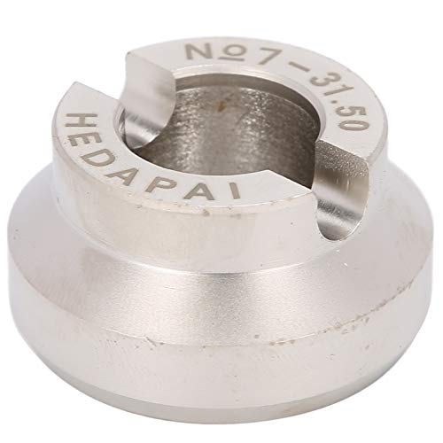 ZJchao Watch Opener Die, 5537 Watch Opener Die Watch Case Back Cover Opener Die Watch Repairing Accessory Screw Watch Back Remover Openers for Watch Making and Repair(31.5mm)