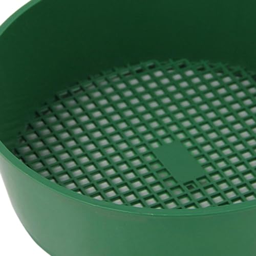 ZOOMELLA® Garden Sieve Screen Sifting Round Soil Dirt Sifter for Bonsai Gardening Yard