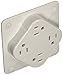Hubbell HBL415W 4-Plex Receptacle, 15 amp, 125V, 5-15R, White