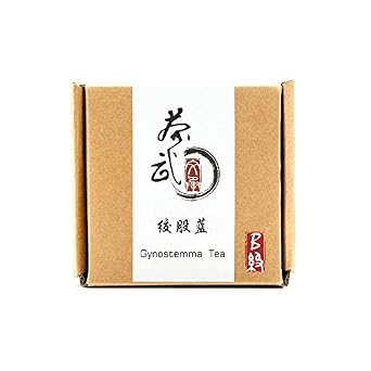 ChaWuWarmSun-Gynostemma Tea, 3.5oz/100g,Loose Leaf Chinese Herbal Tea JiaoGuLan,Natural Organic