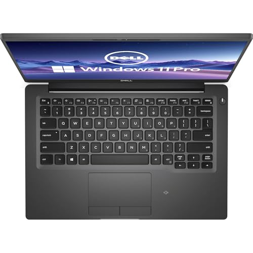 Image of Dell Latitude 7400 14 inch Business Laptop Computer, Intel Quad Core i5-8265U Notebook PC, 8GB DDR4 RAM, 256GB SSD, Backlit Keyboard, HDMI, Webcam, Windows11 Pro(Renewed)