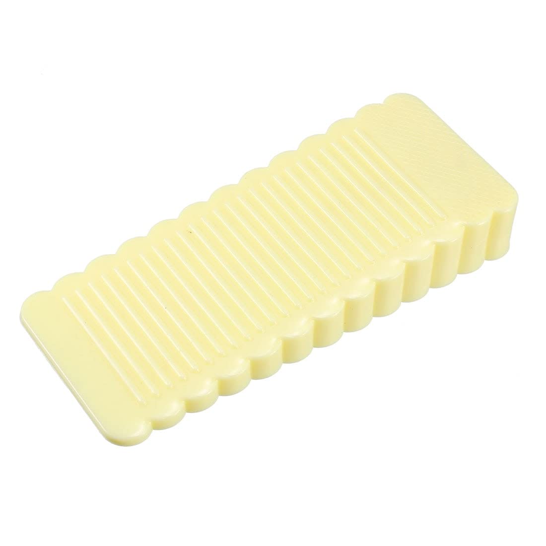 Nvsfzgiyg Giallo 2Pcs Door Stopper Closer Security Wedge Large Rubber Stops For Home Office, Yellow