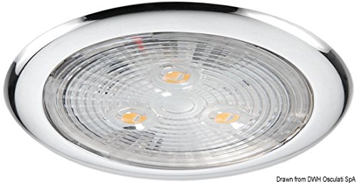 OSCULATI Plafoniera 9 LED Luce Bianca