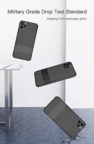 Coque iPhone 12 Pro Max carbone vert antichoc mince protection 6.7 - 6