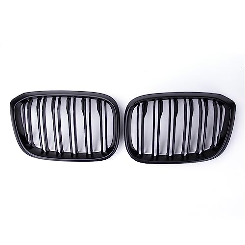 Grille d'Aération de Flux d'Air Haut de Gamme Noir Mat pour BMW G01 G02