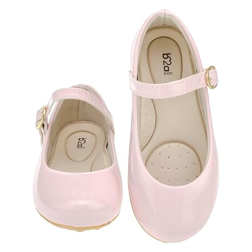 Genérico, Sapatilha Infantil Feminina Boneca Social B2A kidsTradicional Básica Verniz Cor:Rosa;Tamanho:27