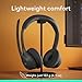 Logitech Zone 301 Wireless Bluetooth Headset with Noise-Canceling Microphone, Compatible with Windows, Mac, Chrome, Linux, iOS, iPadOS, Android – Graphite