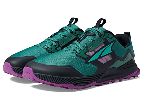 ALTRA Men's Lone Peak 7 Trail Running Shoe, Green/Teal, 11