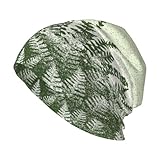 Taille adaptée : avec un diamètre de 26,8 cm, une hauteur de 28 cm, et une circonférence de tête de 53 à 59 cm. Ce bonnet tricoté en forme de feuille de fougère à silhouette de plante naturelle offre une bonne élasticité, extensible pour s'adapter à la plupart des tailles de tête.