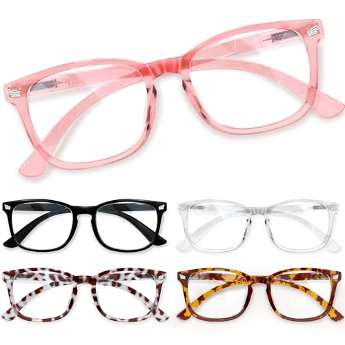 Image of CCVOO Reading Glasses for Women with Blue Light Filter