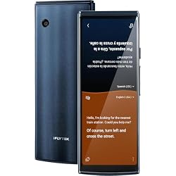 iFLYTEK AI Language Translator Device — 60 Languages, Real-Time Split-Screen & Two-Way Instant Voice Translation, 18 Offline Packs, 2-Year Global Data for K-12 Education, Business, Travel