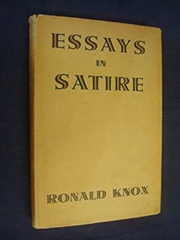 Hardcover Essays in satire, Book