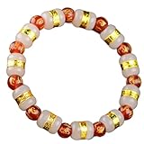 Piedra Preciosa Natural, Amuleto de Jade hetiano, Jade Natural, ágata de Jade Blanco, Cuentas de Mantra, Amuleto de meditación de Chakra Reiki