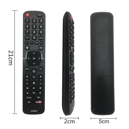 Télécommande Hisense haute qualité ABS pour un contrôle Smart TV fluide