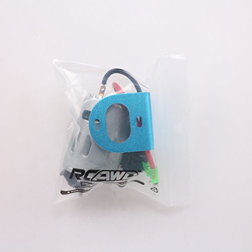 540 Brushed Motor Adjustable Mount W/Fan 27T Gear Upgrade Parts For 1/18 Wltoys A959 A969 A979 K929 Rc Car A580048 (Blue) #TOP5