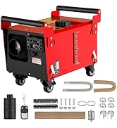 SILVEL 5KW-8KW Diesel Air Heater,Diesel Heater All in One 12V with LCD Display, Wheels, Remote Co...