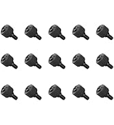 15PCS Black PC Thumb Screws, 6-32 Thread PC Computer Case Screws, for Computer PC Case Power Supp...