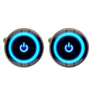 Creatieve Power Key Tijd Gem Manchetknopen Voor Mannen Beste Handgemaakte Sieraden mannen Shirt Manchetknopen Shirt Manchetknopen Mannen Accessoires