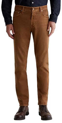 Image of AG Jeans Men's Modern Slim Cloud Soft Jean, 7 Years Sulfur Roasted Acorn, 31W x 32L