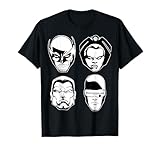 Marvel X-Men Wolverine Storm Colossus Cyclops Heads T-Shirt T-Shirt