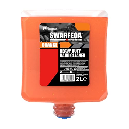 Image of Swarfega Orange – Industrial Hand Cleaner – 2 L Refill – Natural Scrubbing Agents – Professional Use