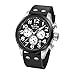 Produktbild TW Steel Unisex Erwachsene Chronograph Quarz Uhr mit Silikon Armband TW985