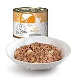 Dr. Link Spezial-Diät Katzenfutter speziell für die Leber, Proteinquelle Huhn & Rind, für Katzen & Kater - Stoffwechsel, Elektrolytausgleich, Unterstützung der Leberfunktion - 6x200g Dose