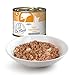 Dr. Link Spezial-Diät Katzenfutter speziell für die Leber, Proteinquelle Huhn & Rind, für Katzen & Kater - Stoffwechsel, Elektrolytausgleich, Unterstützung der Leberfunktion - 6x200g Dose