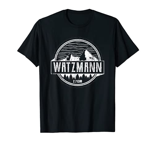Bergsteiger Bergsteiger | WATZMANN 2713m Montaña Regalos Camiseta
