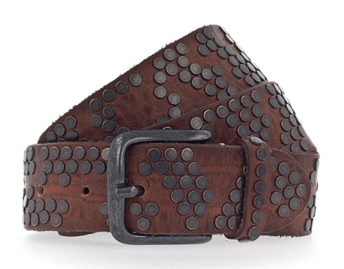 Nietengürtel Leder baileys 90cm90 cm