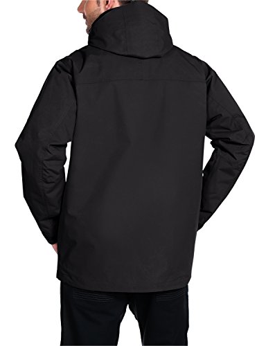 Jack Wolfskin Men's North Country Jacket, Medium, Black - Thumbnail 4