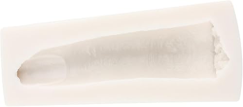 Miniatura 6 de RFGHAC Molde de silicona para Halloween, molde de silicona para pastel de calabaza, fondant, magdalena, chocolate, esqueleto, mano, araña,