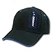 DECKY Sandwich Visor Baseball Cap, Black/Royal