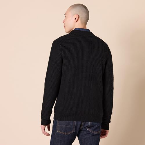 Amazon Essentials Men's Long-Sleeve Soft Touch V-Neck Cardigan Sweater, Black, XX-Large by Amazon Essentials - Image 2