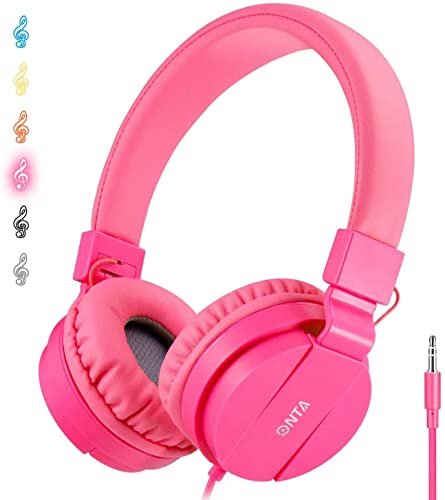 ONTA Kids Headphones for Boys Girls - Child Student Headset Wired Plug Toddler Earphones School Teen on Ear for Ipad | Computer | Smart Phone | Amazon...
