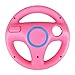 Produktbild TheMax Pink Wheel Steering wii Controller Design Stand Mario Kart Racing Game Steering Wheel Stand for Wii Game Controller
