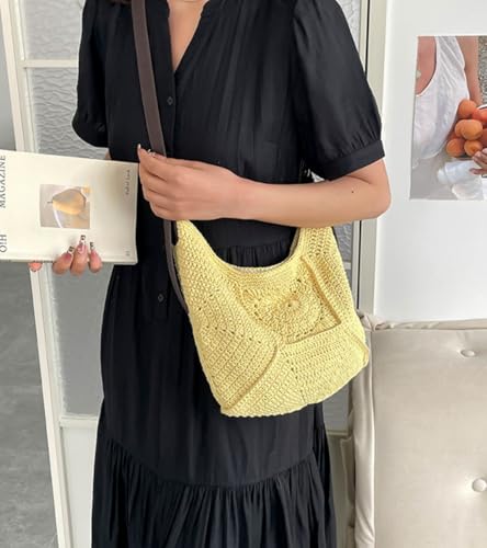 Bolso verano crochet Bohemia para mujer miniatura 2