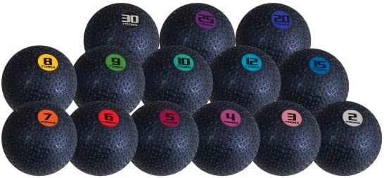 Palla Medica Slam Ball Antirimbalzo | 2-30 Kg | Diametro 23/28 Cm | Per Allenamento Funzionale E Crossfit - Foto 3