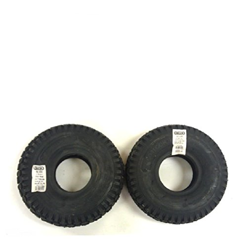 Carlisle (2 Pack) 58-020 Oregon Go Kart Stud Tires 4.10x3.50x4 Compatible