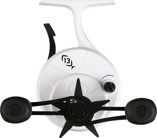 Image of 13 FISHING Black Betty Freefall Ghost Inline Ice Fishing Reel