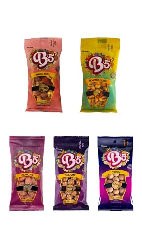 Babay Nuts Gemischte Box - Crunchy Bites Box | 16 Pack | 480 gramm | Box der Freude (16 Pack)