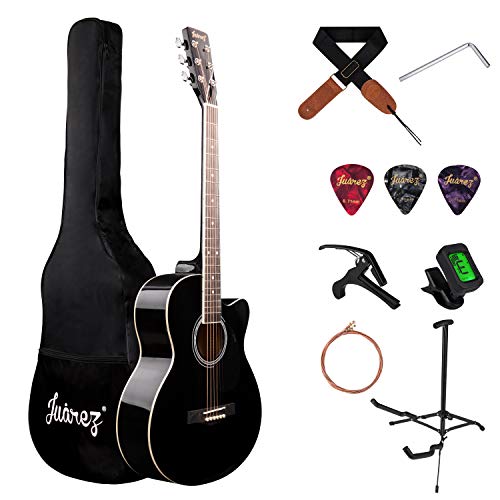 JUAREZ Arpeggio Guitar JRA39SR-BK-K, black