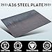 Hicarer 24 x 36 Inch A36 Carbon Steel Sheet 0.08