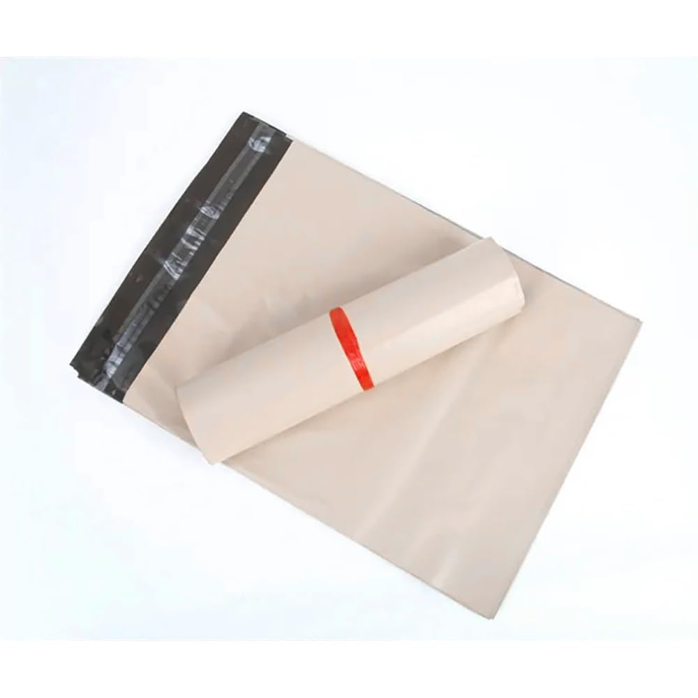 50 Pezzi Busta for Spedizione Busta for Spedizione in Plastica Busta for Spedizione in Albicocca for Imballaggio Espresso Busta for Spedizione Impermeabile for Indumenti Ispessita(40x55cm)