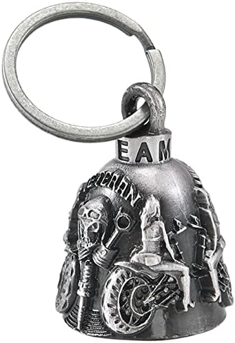 Dream Apparel Motorcycle Bell Guardian Angel Drive Away Gremlin, Biker Bell for Men Women Rider Riding, Good Luck Gift