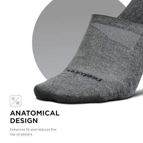 Image of Feetures Elite Ultra Light Invisible Socks - Anti-Slip Sport Sock Liner with Targeted Compression