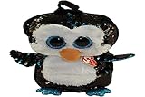 Ty - Sac à Dos Peluche à Sequins - Waddles le Pingouin, TY95029, Multicolore